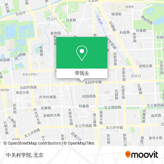 中关村学院地图
