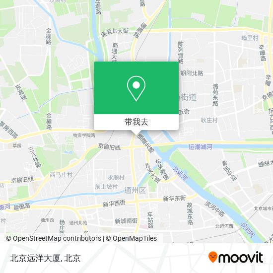 北京远洋大厦地图