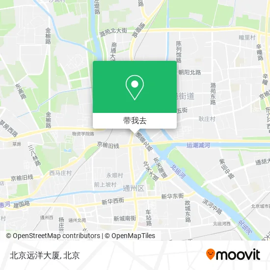 北京远洋大厦地图