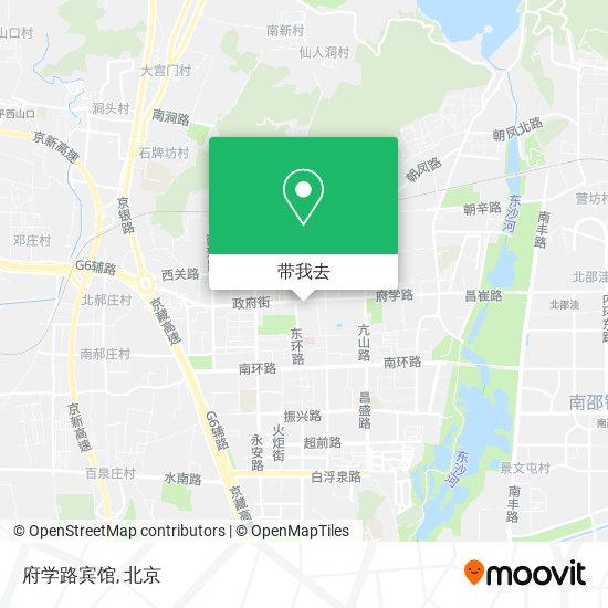 府学路宾馆地图