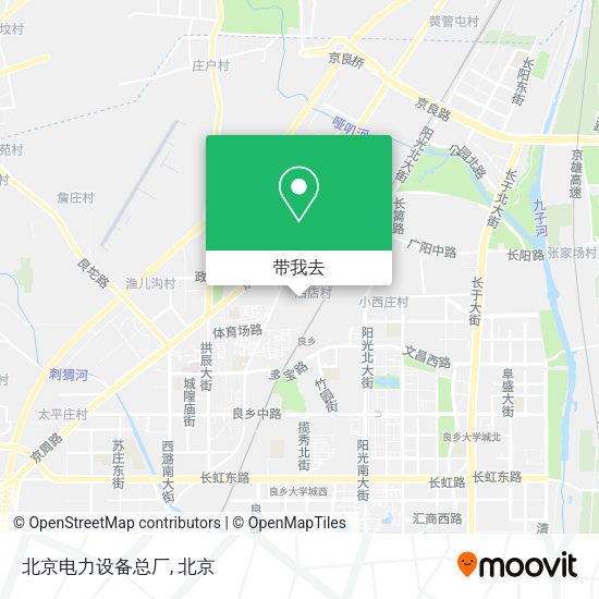 北京电力设备总厂地图
