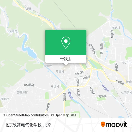 北京铁路电气化学校地图