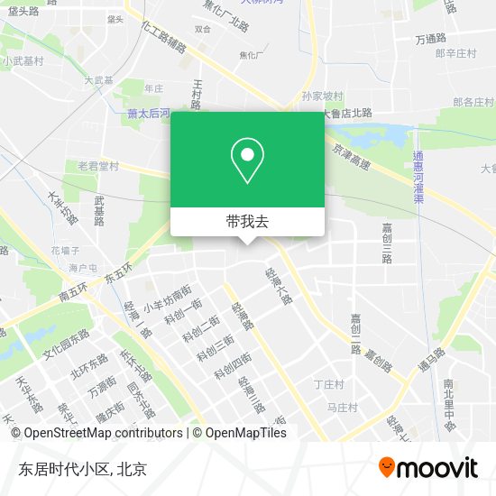东居时代小区地图
