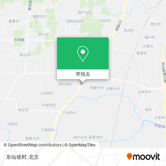 东仙坡村地图