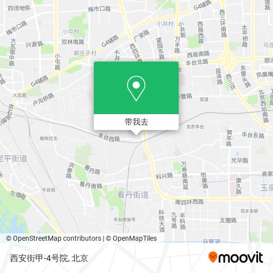 西安街甲-4号院地图