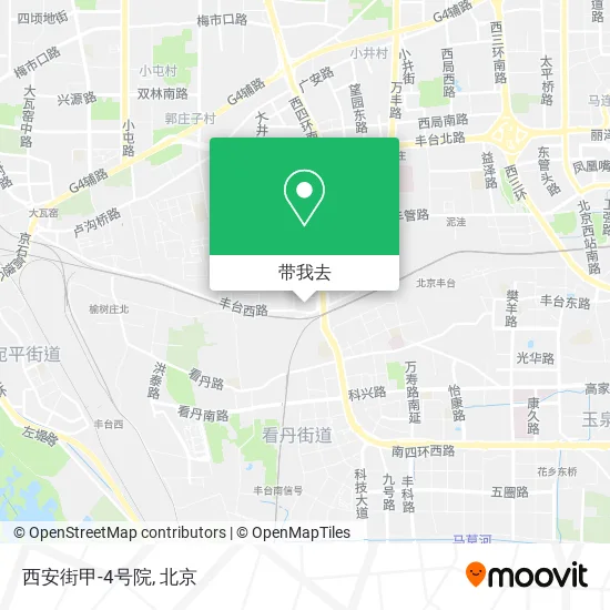 西安街甲-4号院地图
