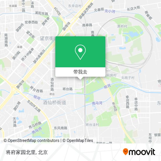 将府家园北里地图