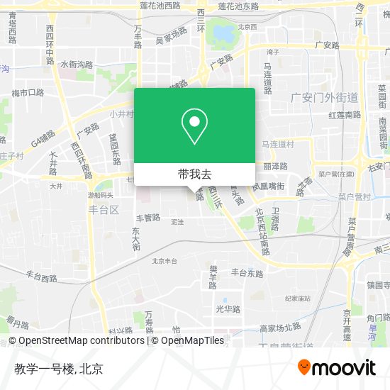 教学一号楼地图