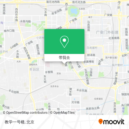 教学一号楼地图