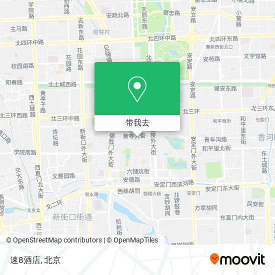 速8酒店地图