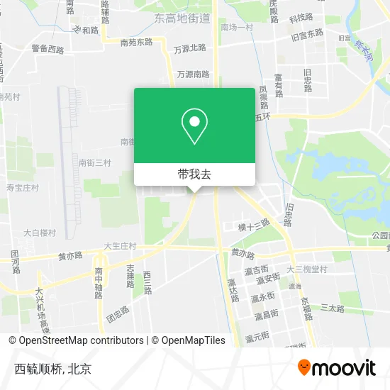 西毓顺桥地图