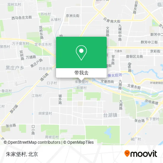 朱家垡村地图