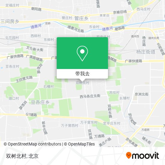 双树北村地图
