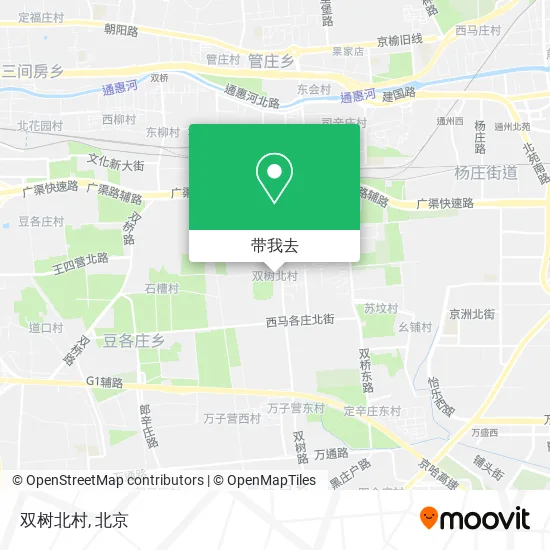 双树北村地图