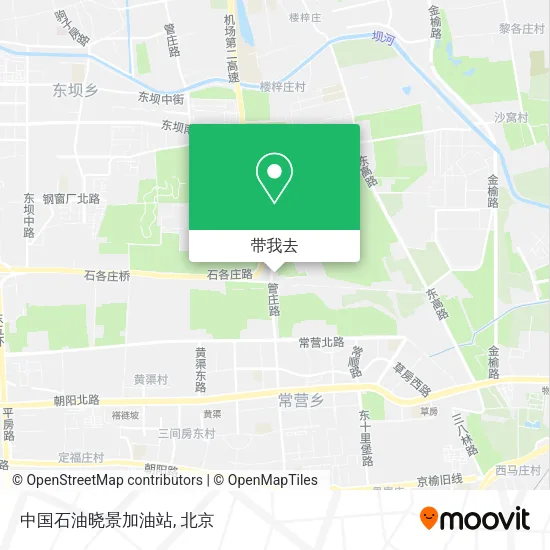 中国石油晓景加油站地图