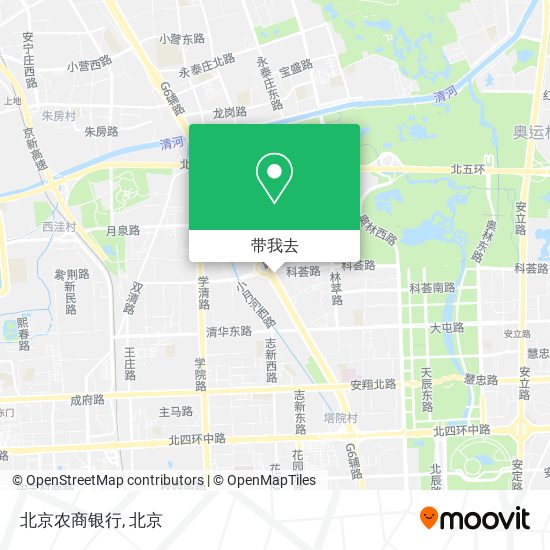 北京农商银行地图