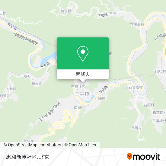 惠和新苑社区地图