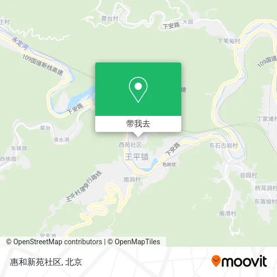 惠和新苑社区地图