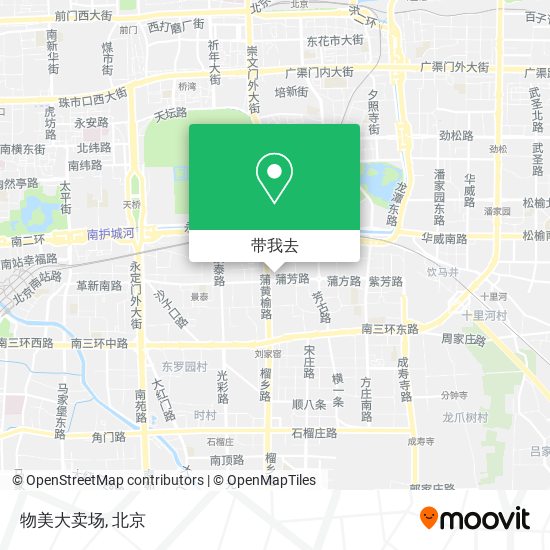 物美大卖场地图