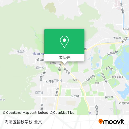 海淀区锦秋学校地图