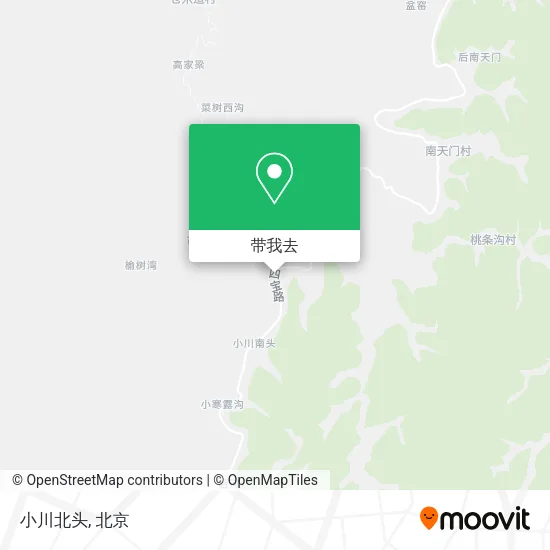 小川北头地图