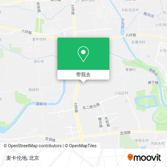 麦卡伦地地图