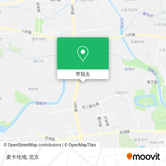 麦卡伦地地图
