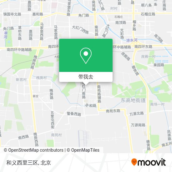 和义西里三区地图