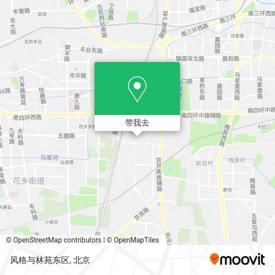 风格与林苑东区地图