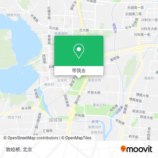 敦睦桥地图