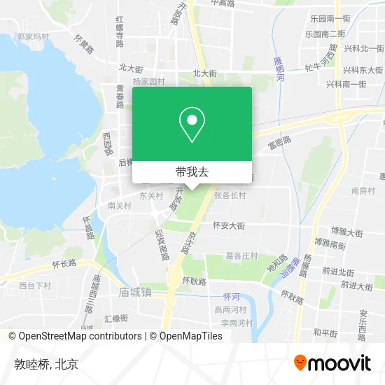 敦睦桥地图