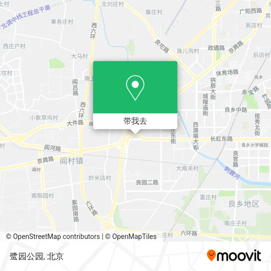 鹭园公园地图