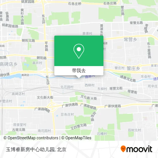玉博睿新房中心幼儿园地图