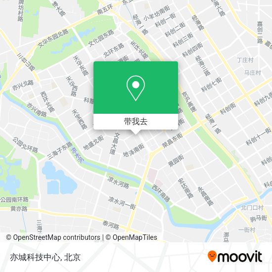 亦城科技中心地图