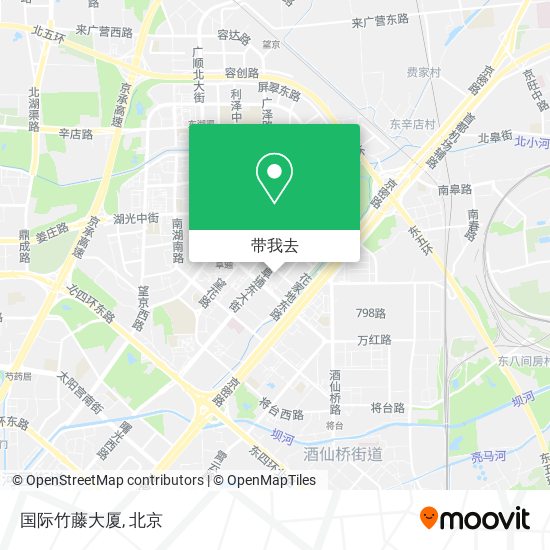 国际竹藤大厦地图