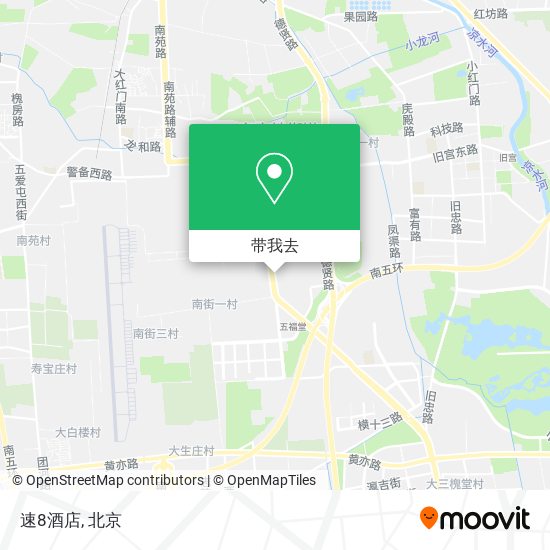 速8酒店地图
