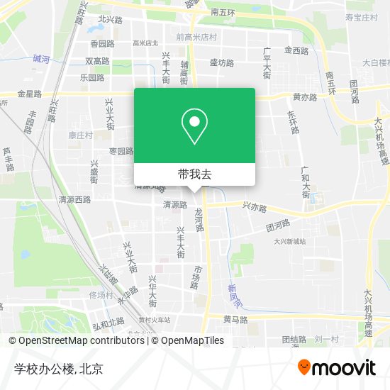 学校办公楼地图