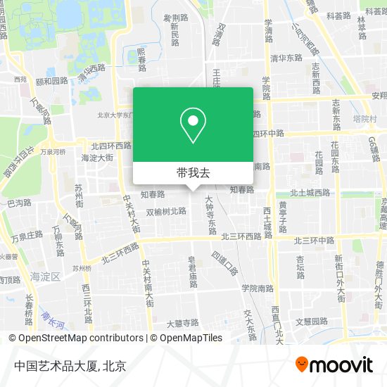 中国艺术品大厦地图