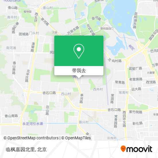 临枫嘉园北里地图