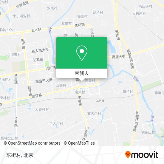 东街村地图