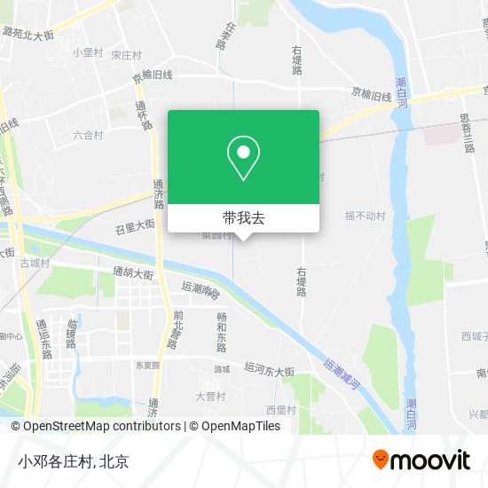 小邓各庄村地图
