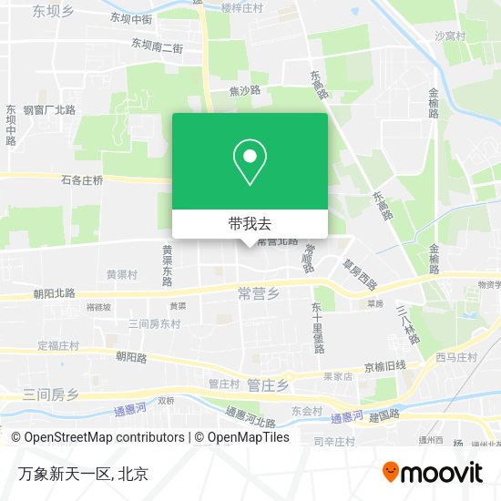 万象新天一区地图