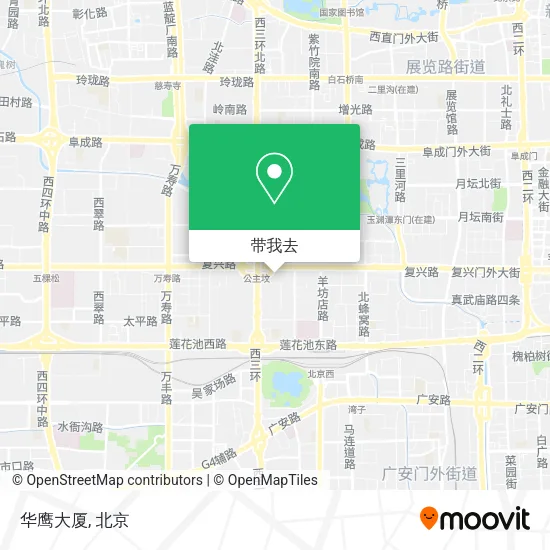 华鹰大厦地图
