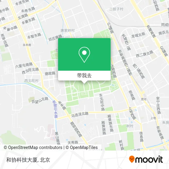 和协科技大厦地图