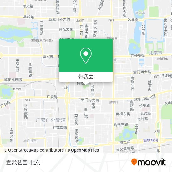 宣武艺园地图