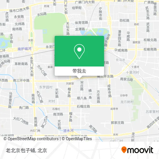 老北京包子铺地图