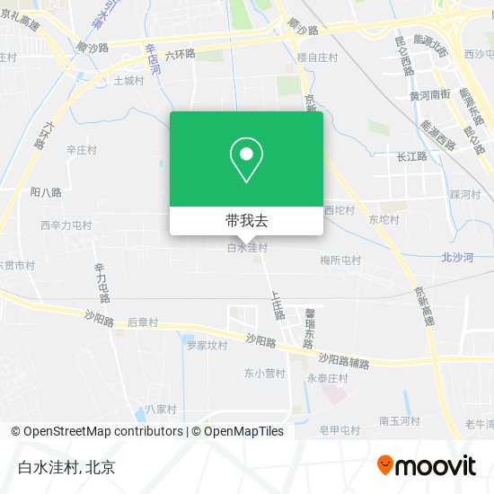 白水洼村地图