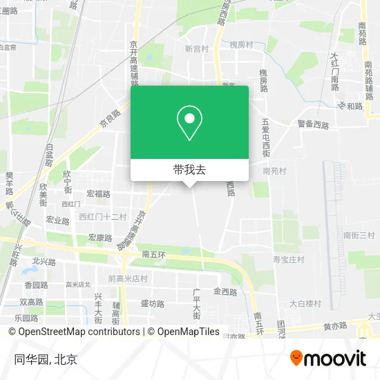 同华园地图