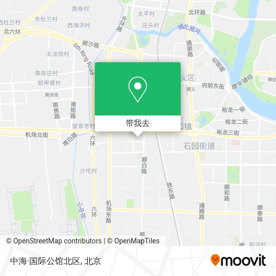 中海·国际公馆北区地图