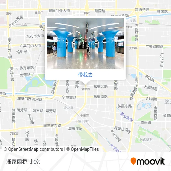 潘家园桥地图